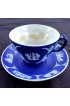 Home Tableware & Barware | Antique Wedgwood Jasperware Tea Cup & Saucer Set- 2 Pieces - MZ90609