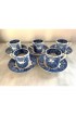 Home Tableware & Barware | Antique Woodland Wedgewood Demitasse Cups and Saucers Set- 10 Pieces - TD34889