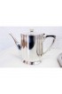 Home Tableware & Barware | Art Deco Tea Service in Silver Metal from Sigg, Set of 10 - LM18551