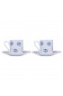Home Tableware & Barware | Casacarta Evil Eye Espresso Cup & Saucer, Set of 2 - NL27884