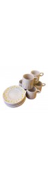 Home Tableware & Barware | Charming Vintage Raymor Alvino Bagni/Bitossi Italian Coffee Tea Cups and Saucers Set- 12 Pieces - OZ99562