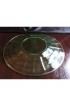 Home Tableware & Barware | Circa 1930s Anchor Hocking Vaseline Glass Block Optic Teacup & Saucer Set- 2 Pieces - UJ23515