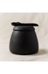 Home Tableware & Barware | Contemporary Handmade Ceramic Burt & Sophie - Cream & Sugar - Noir - Set of 2 - TX33558