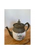 Home Tableware & Barware | Early 20th Century Pewter & Enamel French Tea Pot - VE98919