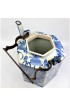 Home Tableware & Barware | Extra-Large Asian Chinese Porcelain Ceramic Hexagonal Teapot With Brass Handle - Oriental Chinoiserie - LV71150