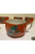 Home Tableware & Barware | Late 19th Century Antique Japanese Kutani Porcelain Hand Painted Covered Tea Cups W Lids and Saucers - Set of 5 - DX19351