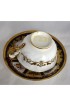 Home Tableware & Barware | Mid 19th Century Nantgarw Porcelain Gold Floral Tea Cup & Saucer Set- 2 Pieces - HO19903