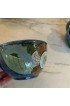 Home Tableware & Barware | Mid 20th Century Tlaquepaque Floral Blue Coffee Cups - Set of 6 - XT80025