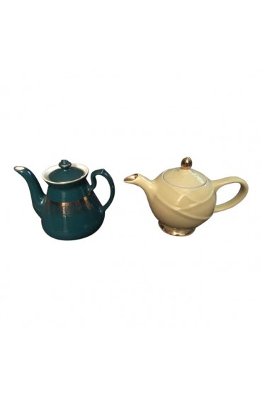 Home Tableware & Barware | Mid-Century Ceramic Hall Teapots - A Pair - TC80637