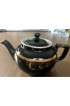 Home Tableware & Barware | Vintage 1930's Black & Gold Tea Pot by Hall - ZV92476