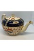 Home Tableware & Barware | Vintage 1950s Imari Style Round Gaudy Welsh Teapot - JF73014