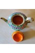 Home Tableware & Barware | Vintage Arts and Crafts Italian Hand-Painted Glazed Ceramic Tea Pot - ZR89973