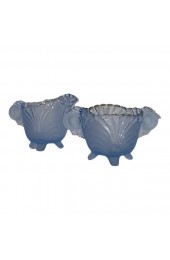 Home Tableware & Barware | Vintage Cambridge Caprice Moonlight Alpine Blue Cream & Sugar Set - 2 Pieces - HK29470