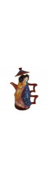 Home Tableware & Barware | Vintage Ceramic Geisha Girl Teapot Set of for One- 2 Pieces - IY66890