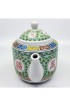 Home Tableware & Barware | Vintage Chinese Porcelain Turquoise Teapot - Signed - Asian Mid Century Modern - ZS94854