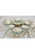 Home Tableware & Barware | Vintage English Crown Staffordshire Floral Fruit Cups With Saucers Set- 16 Pieces - QM18625