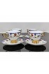 Home Tableware & Barware | Vintage Espresso Demitasse Cup & Saucer Set - Setting for Four (4) - 8 Pieces - CL17053