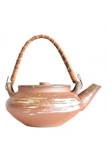 Home Tableware & Barware | Vintage Red Clay Stoneware Asian Teapot - GV31815