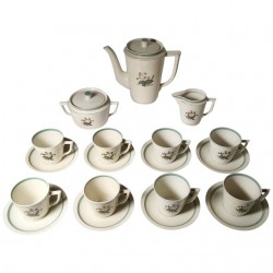 Home Tableware & Barware | Vintage Royal Copenhagen Denmark Porcelain Coffee / Tea Service Set - YI87625