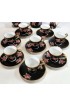 Home Tableware & Barware | Vintage Sevres-Vincennes French Porcelain Coffee Set- 19 Pieces - JO24604