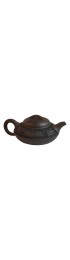 Home Tableware & Barware | Vintage Yixing Zisha Terracotta Chinese Character Incised Tea Pot. - - KM84382