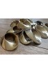 Home Tableware & Barware | 1990s Oval Brass Napkin Rings- Set of 12 - EC88834