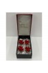Home Tableware & Barware | 2000s Hans Turnwald Exotic Red Faux Coral Napkin Rings- Set of 4 - BS68363