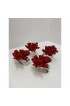 Home Tableware & Barware | 2000s Hans Turnwald Exotic Red Faux Coral Napkin Rings- Set of 4 - BS68363