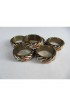 Home Tableware & Barware | Brass & Copper Napkin Rings - 6 Pieces - QH45093