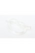 Home Tableware & Barware | Dorothy Thorpe Lucite Twisted Clear Napkin Rings - Set of 8 - WT96527