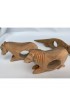 Home Tableware & Barware | Safari Hand Carved Wooden Napkin Rings - Set of 10 - UD84243