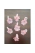 Home Tableware & Barware | Venetian Murano Hand Blown Art Glass Napkin Rings - Set of 7 - NJ59781