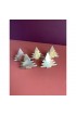 Home Tableware & Barware | Vintage Brass Christmas Tree Napkin Rings - Set of 5 - VO58953