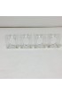 Home Tableware & Barware | Vintage Clear Lucite Square Napkin Rings - Set of 4 - EE81177
