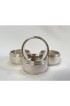 Home Tableware & Barware | Vintage Heavy Silverplate Napkin Rings- Set of 4 - GE14033