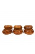 Home Tableware & Barware | Vintage Round Wood Carved Napkin Rings With Holder - 7 Pieces - VZ85972