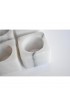 Home Tableware & Barware | Vintage White Marble Napkin Rings - Set of 4 - QM30300