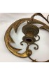 Home Decor | 1800s Italian Gold Gilt Tole 4 Arms Wall Candle Holder Sconce - EF96631