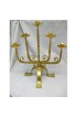 Home Decor | 1940s French Large Gilt Iron Five Arm Candelabra - BJ15648