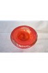 Home Decor | 1980s Vintage Kosta Boda Red Swirl Tea Light Holder - YH28813