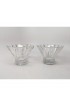 Home Decor | 1990s Rosenthal Studio Linie Fluted Crystal Votive Candle Holders, Made in Germany - a Pair - QT34156