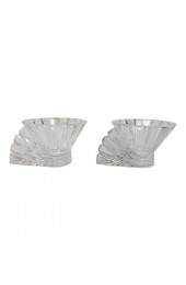 Home Decor | 1990s Rosenthal Studio Linie Fluted Crystal Votive Candle Holders, Made in Germany - a Pair - QT34156