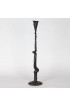 Home Decor | 1995 Organic Black Iron Forged Candlestick by Southern Artist Joe Sitton - IT01218