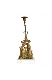 Home Decor | 19th Century Victorian Gold Ormolu Candle Holder - WR99541