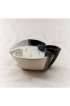 Home Decor | Contemporary Handmade Ceramic Jill Candle in Small Noir Blanc, Grapefruit - PX19117