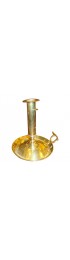 Home Decor | Early 1900 French Brass Candlestick - SC04529