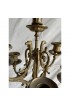 Home Decor | Early 20th Century Lancini Brass & Marble Imperial Candelabra, Made in Italy - NH87644