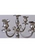Home Decor | Extra Large Silver Metal Candelabra - KJ30011