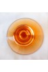 Home Decor | Fostoria Amber Glass Candlestick Holders - a Pair - NL59689