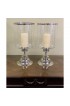 Home Decor | Global Views Nickel - Plated Brass Candle Holders - a Pair - FZ96016